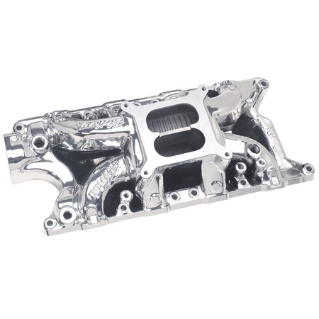 Edelbrock ENDURASHINE MANIFOLD, 289-302 FORD RPM AIR-GAP # 7521 75214